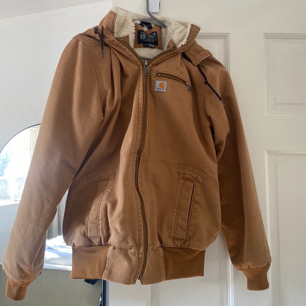 Women’s Carhartt duck sherpa jacket